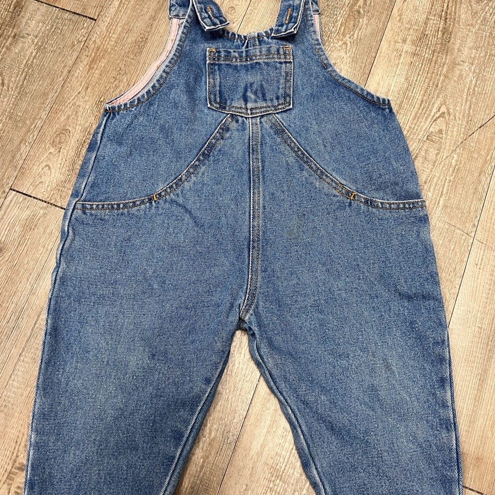 SOLD The Simple Folk Denim Dungaree 2/3